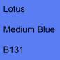 Preview: Lotus, Medium Blue, B131.